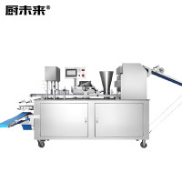 厨未来 CWL-135包子机 产量可调节 仿手工卷面式(整机304工程款）