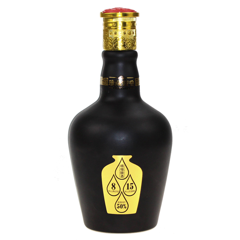 珍酒珍十五匠心版53度酱香型白酒500mL