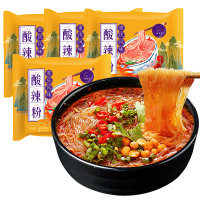 【新人专享】集香草酸辣粉105g*4袋 速食正宗红薯粉丝方便面 网红酸辣粉条