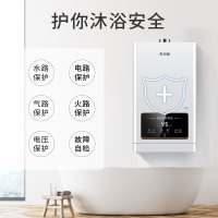 志高(CHIGO)16升燃气热水器 家用液化气(20Y) 强排式全屋多点供水 16L JSQ31-16H3