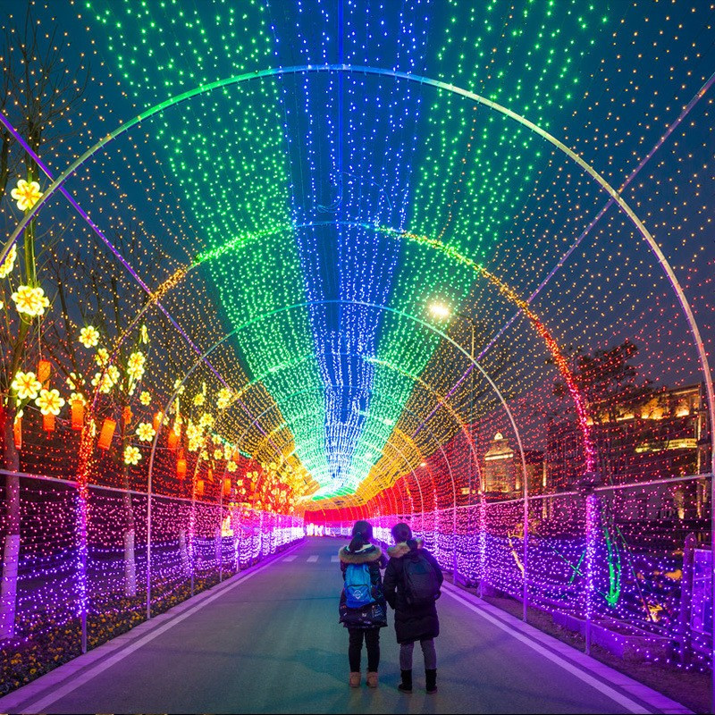 24V低压led灯串满天星彩灯含24V控制器 高品质10米100灯 正白