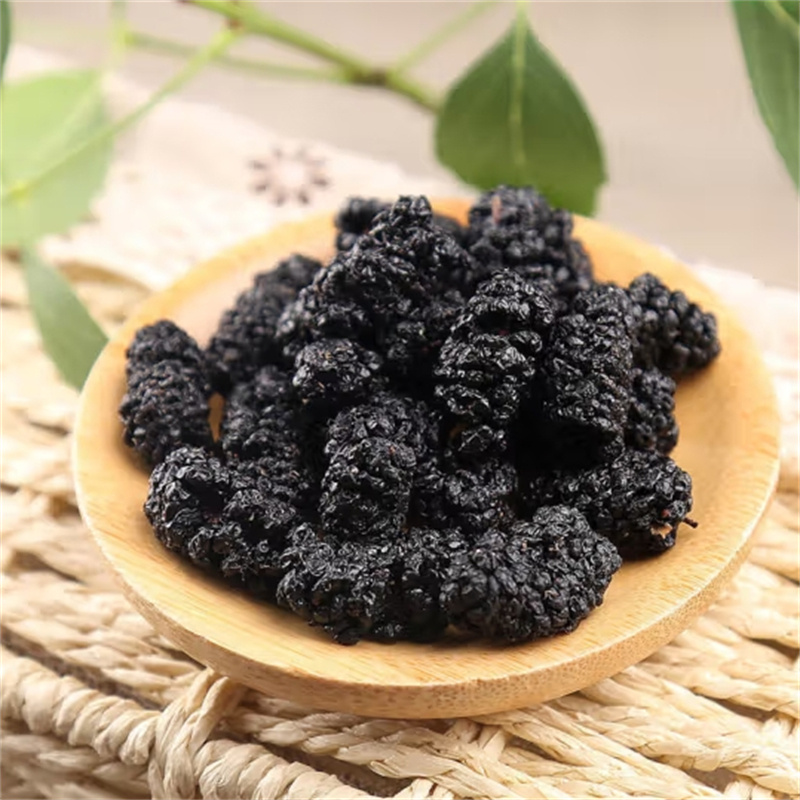大果桑葚干黑桑椹桑葚茶甄选泡茶泡酒正品官方店免洗无硫可搭枸杞9260高清大图