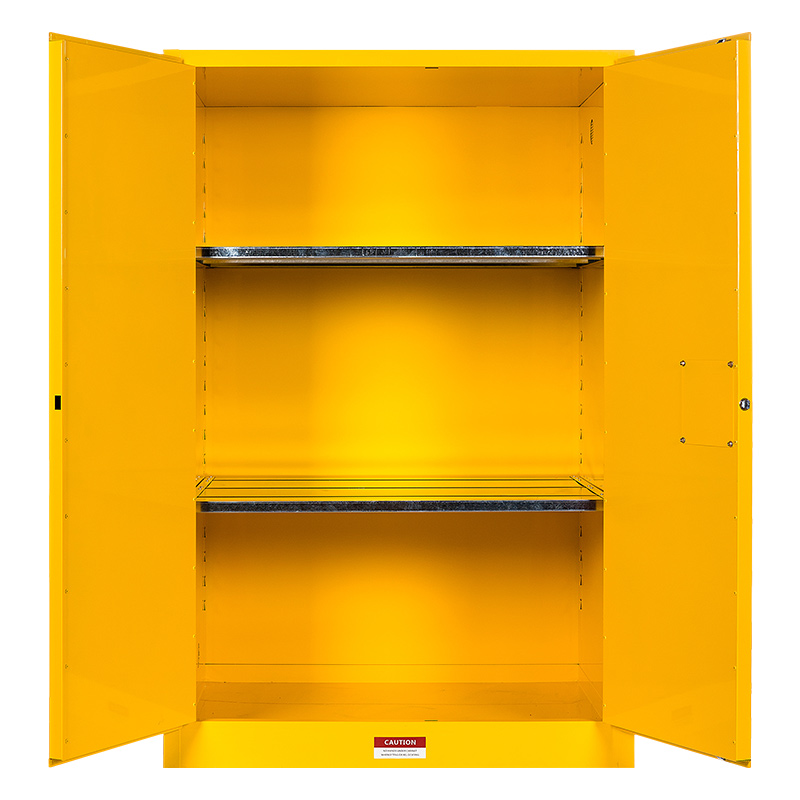 臻远zyaqg-y110工业安全柜防爆柜化学品实验柜易燃液体存储柜 110加仑黄色高清大图