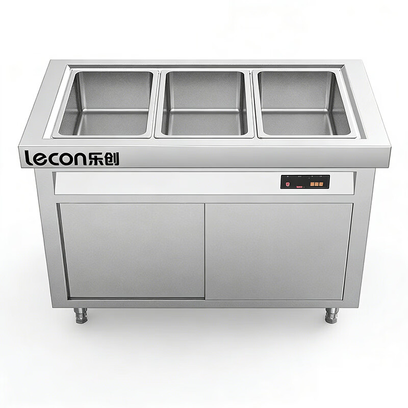 乐创 商用保温售饭台 LC-Z-BWT03(台)高清大图