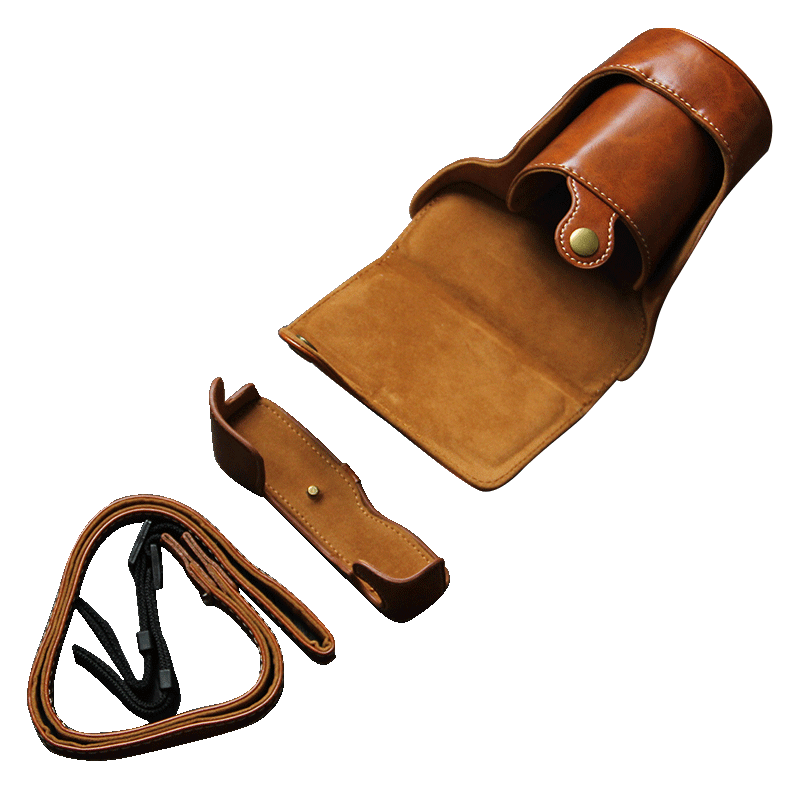 富士XA5/XA7复古相机包 X-A7定制底托高清大图