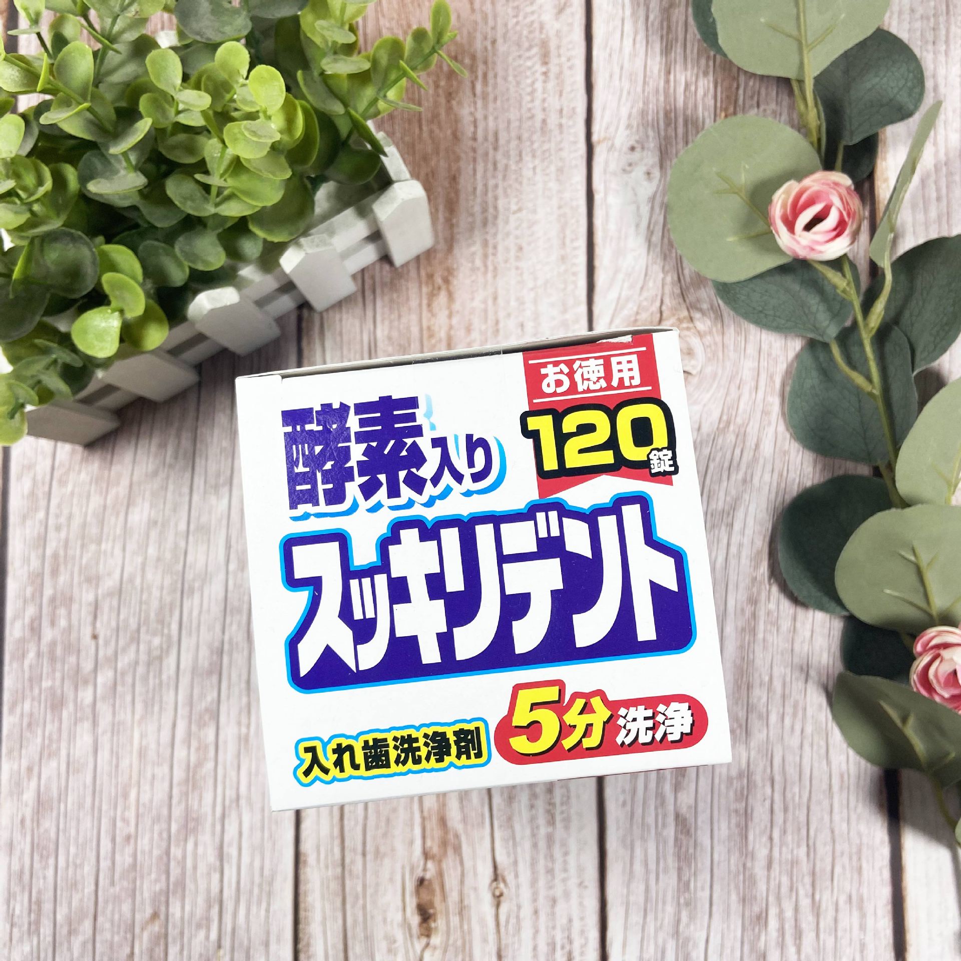 日本进口狮王假牙清洁泡腾片高清大图