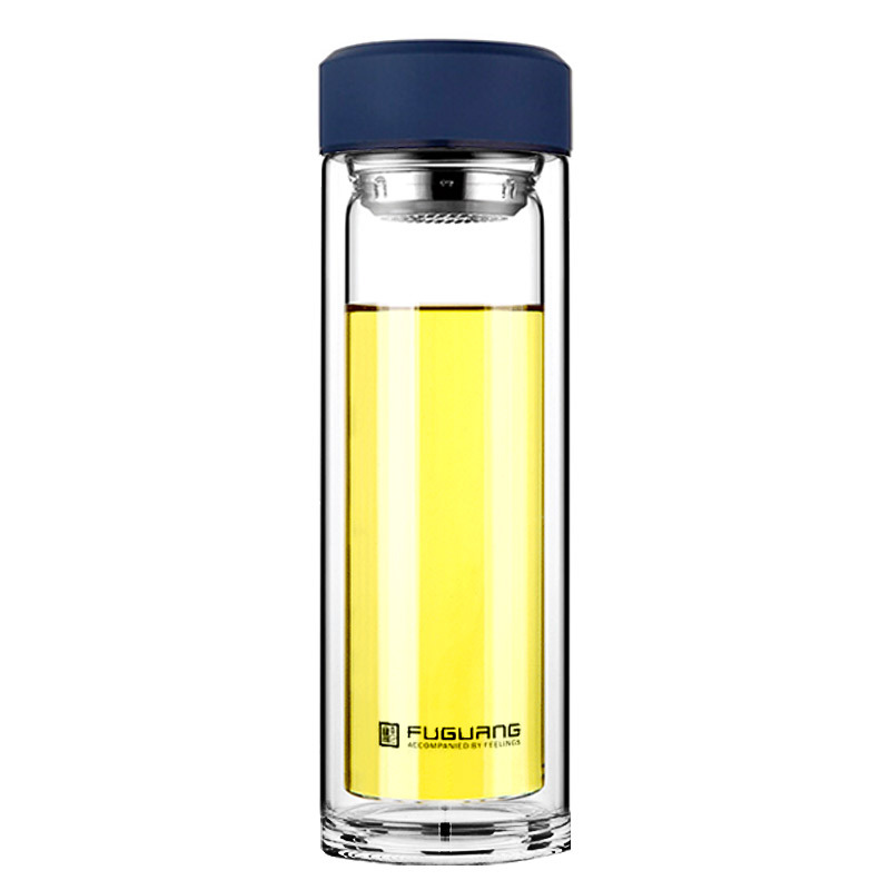 富光 双层玻璃杯350ML G1416-350 （30件/箱，90件起订，整箱发货）