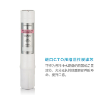美国怡口(ECOWATER)净水器滤芯CTO压缩活性炭滤芯 除异味