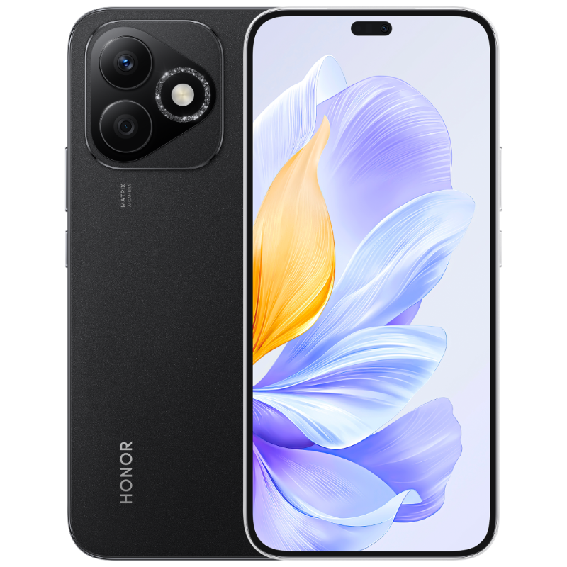 荣耀X60i 12GB+512GB 幻夜黑 高亮OLED护眼大屏 防水抗跌高品质 超大存储高清大图