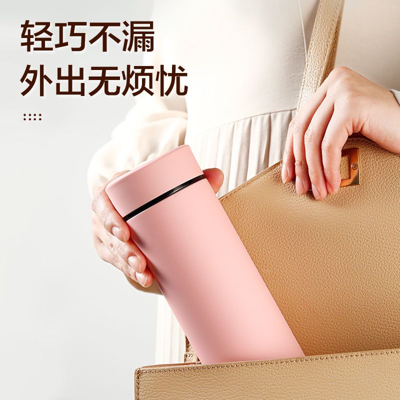 富光保温杯 女士男生高颜值学生可爱304不锈钢便携泡茶水杯子定制高清大图