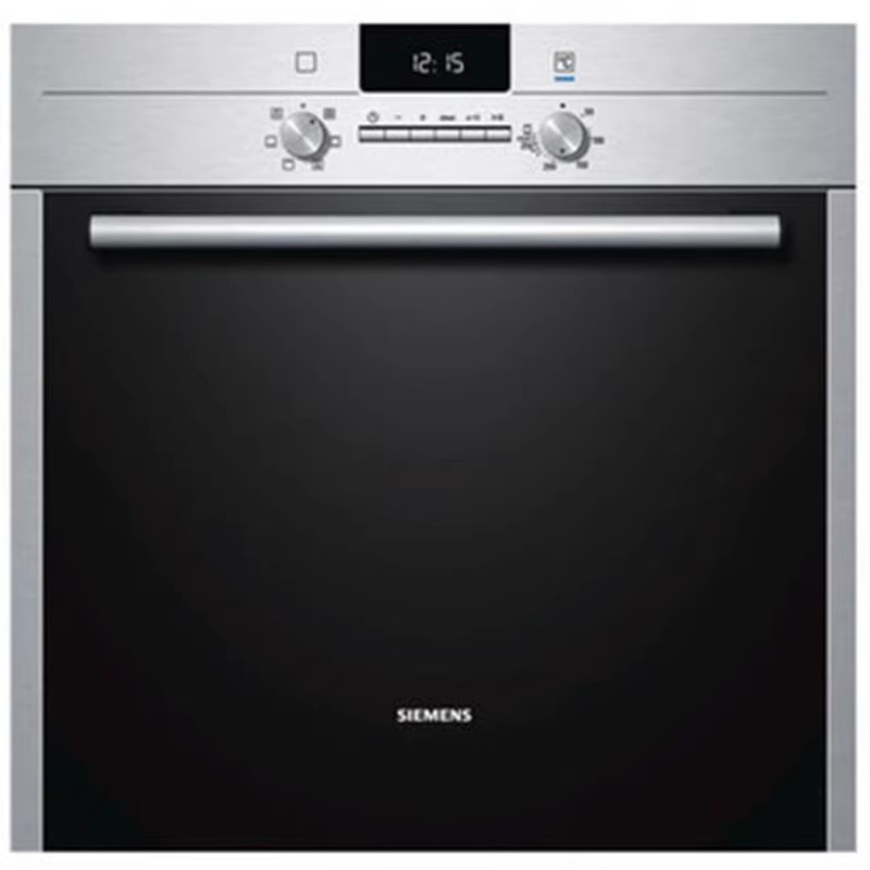 西门子HB43AB520W 嵌入式大容量电烤箱(不锈钢+黑色蒸饭柜高清大图