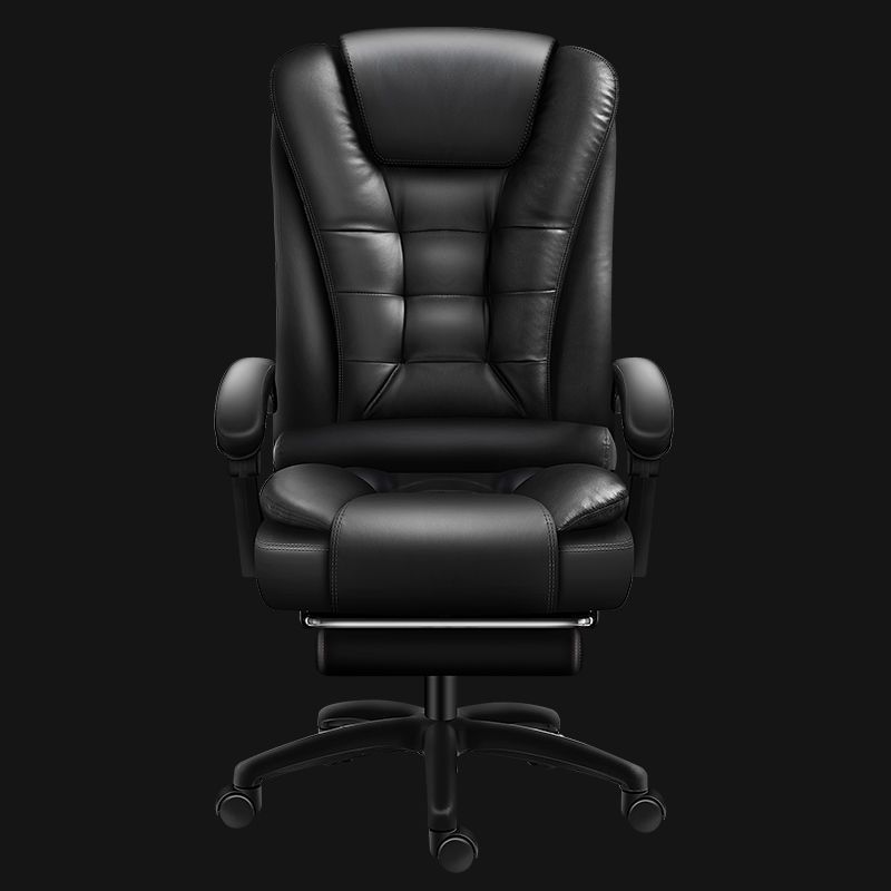 时光电脑椅女生可爱卧室办公椅简约职员办公椅老板椅家用可躺老板椅子