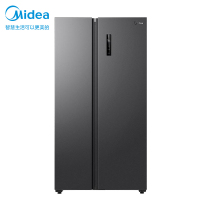 美的(Midea)607升对开门冰箱双变频一级能效家用超薄电冰箱智能净味无霜BCD-607WKPZM(E)大容量