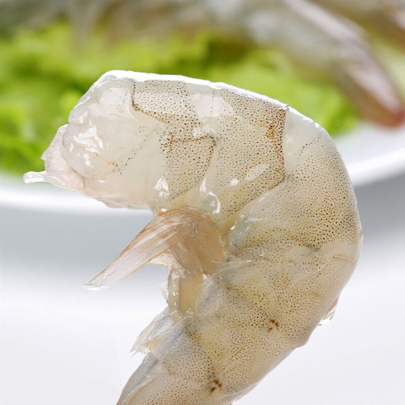 禧美海产 厄瓜多尔白虾(ASC认证)1800g 盒装 75-90只 原装进口 海鲜水产
