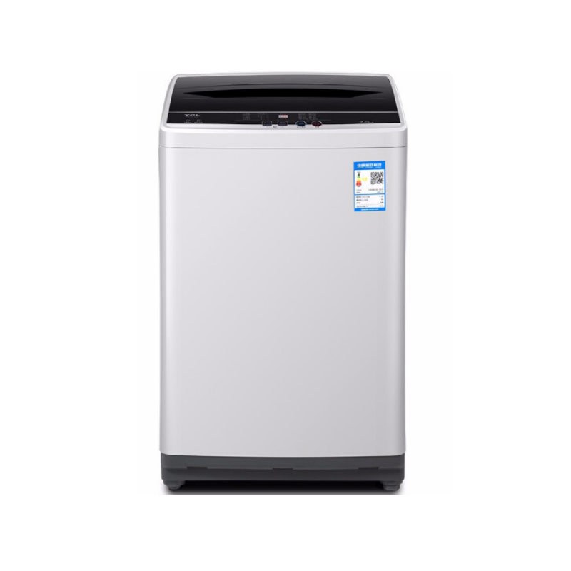 tcl洗衣机8公斤全自动波轮洗衣机亮灰色tbv80视频