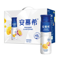 【9月新产】伊利安慕希风味酸奶（芒果百香果味）230g*10瓶装