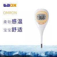 【直营】欧姆龙/OMRON电子体温计家用儿童成人测体温（腋下）型号：MC-682 橡胶 正常规格(香港发货)