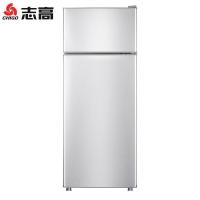 志高(CHIGO)BCD-69A158小型双门迷你小冰箱 家用双开门电冰箱 节能两门冰箱小 金色直冷