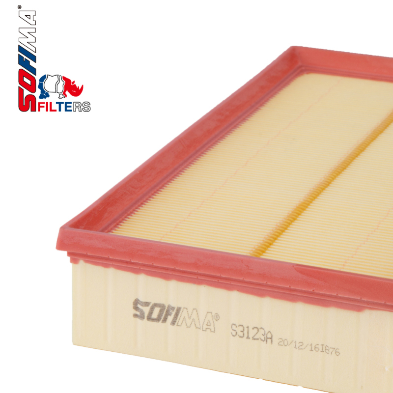 索菲玛(SOFIMA) S3123A 空气滤清器 空气格 空气滤芯 空滤 (捷达/捷达王/捷达伙伴/风云1.6