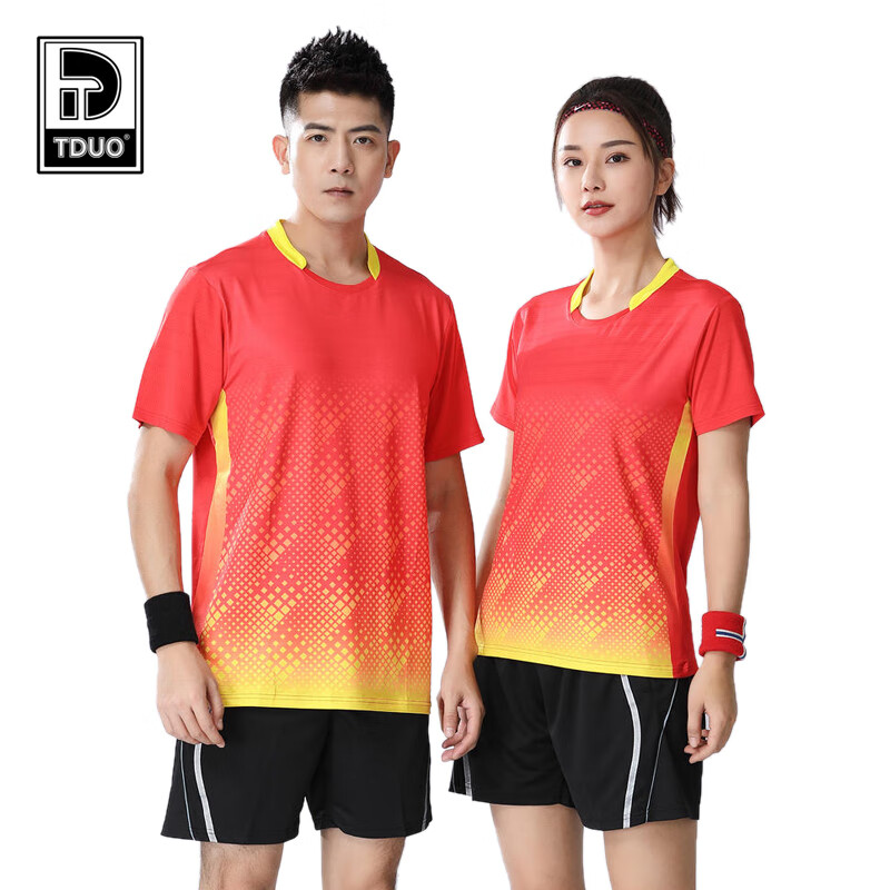 Tduo羽毛球服 T6 套高清大图
