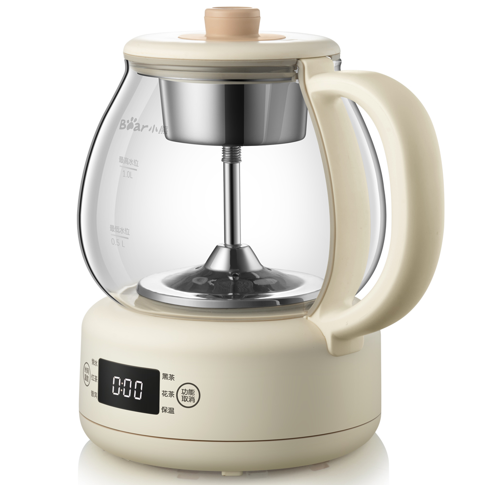 小熊煮茶器电茶炉蒸汽煮茶壶喷淋式蒸茶养生壶办公室泡茶2024新款高清大图