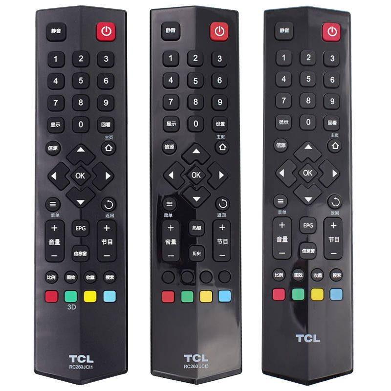 tcl电视遥控器原装通用液晶平板324043505565寸万能摇控器tcl遥控器rc