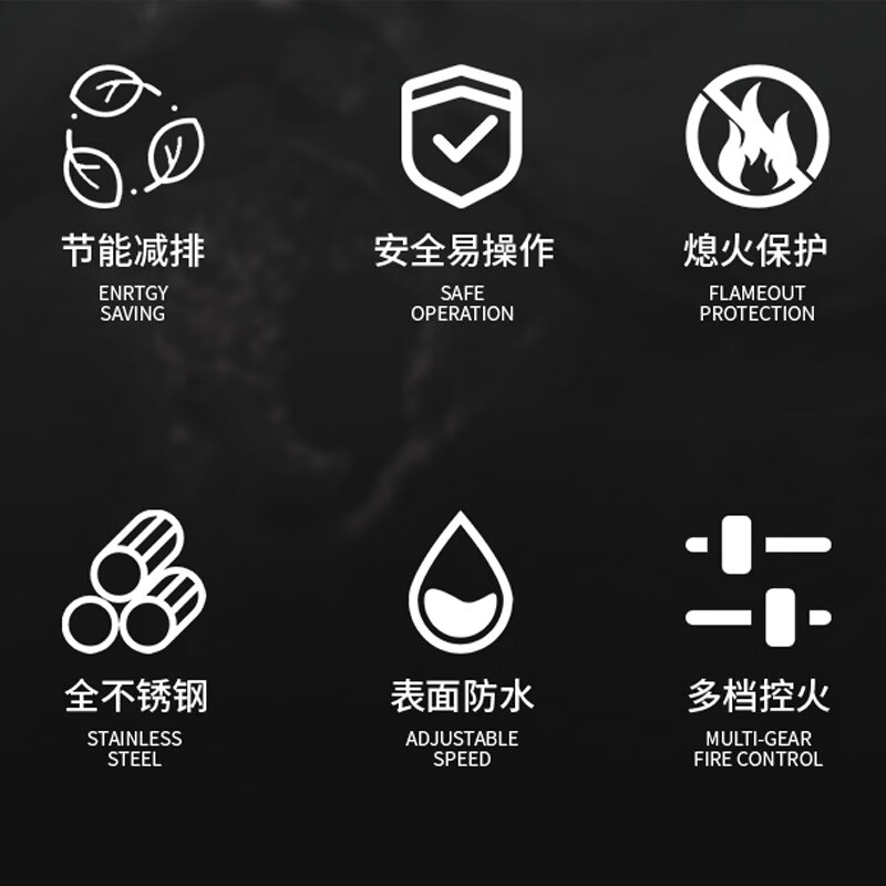 史蒂芬(stevison)单头燃气大锅灶 电压220v 功率550W 锅径900mm 201不锈钢DL-RZ90高清大图