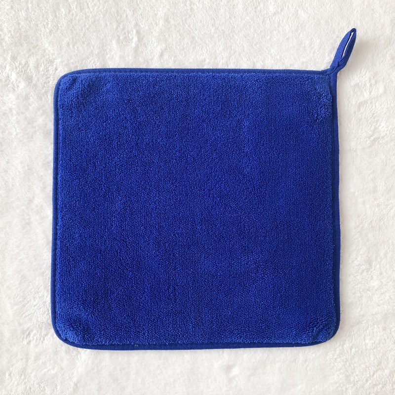 沁春莱加厚珊瑚绒抹布30*30cm/条 蓝色