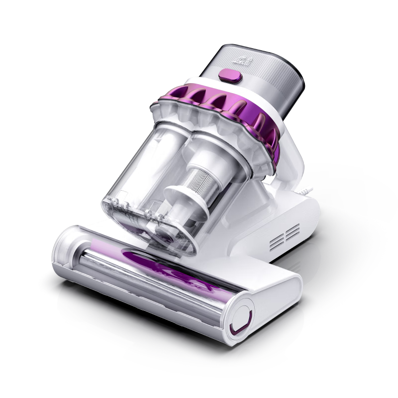 小狗(PUPPY)家用小型强力除螨吸尘机双杯LED紫外线杀菌除螨仪G10 Pro