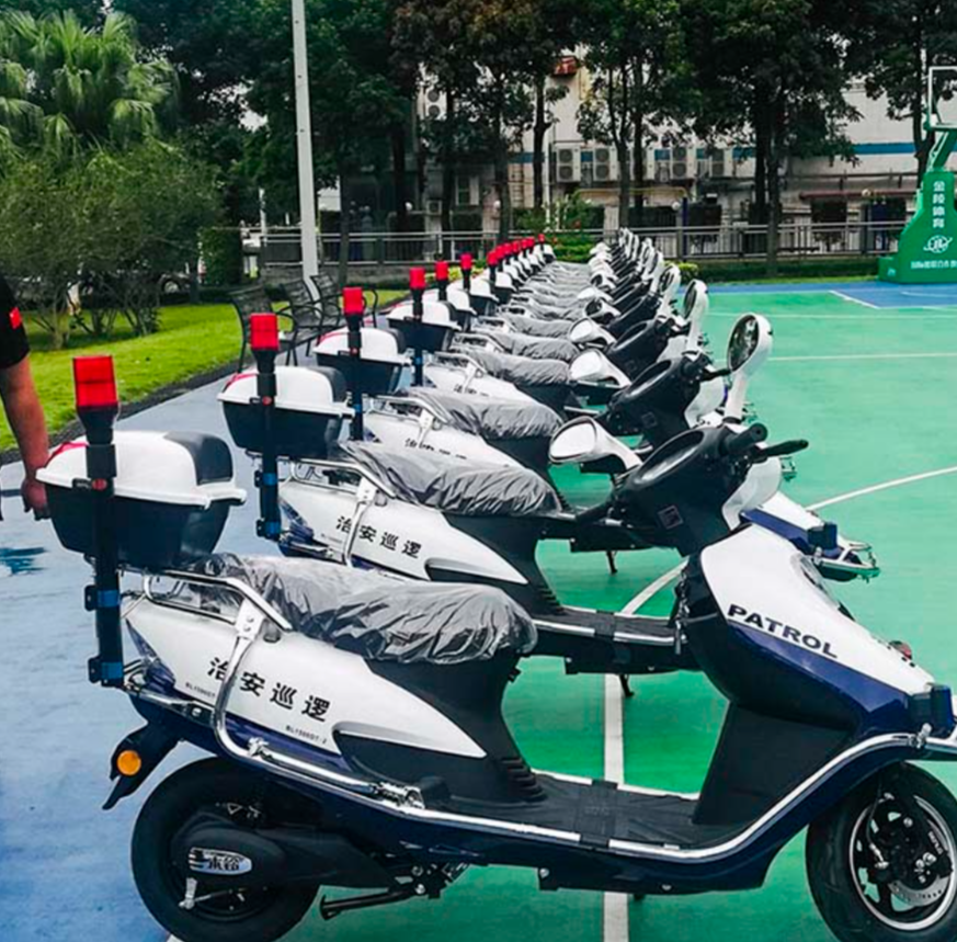 控可程 电动巡逻车 电动巡逻车1850*700*1100 两轮高清大图