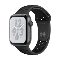 苹果Apple Watch Series 4 智能手表GPS款 银色铝金属表壳搭配顶峰白色 NIKE+ 44mm MU6K2ZP/A