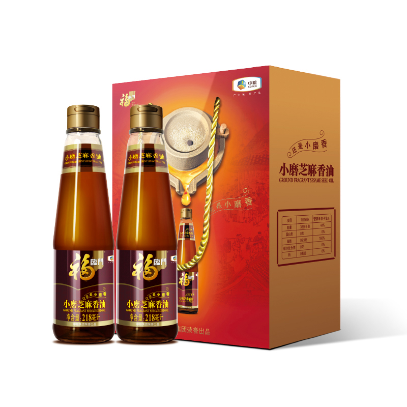 中粮福临门J套餐26斤+5.4L(大米5kg+小麦粉5kg+葵花油5L+香油218ml*2+挂面1kg*2+小米1kg)高清大图