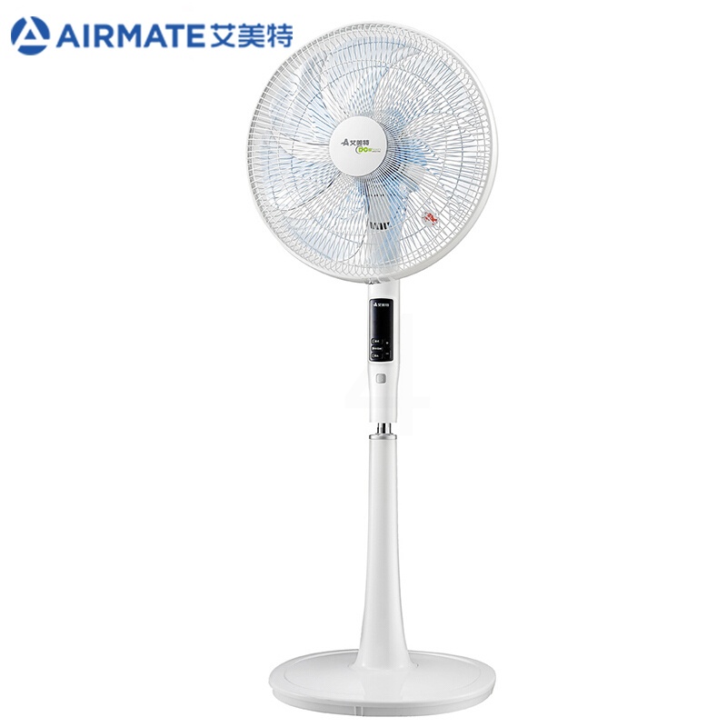 艾美特直流变频电风扇家用遥控落地扇24档7叶低噪音电扇FS4091R高清大图