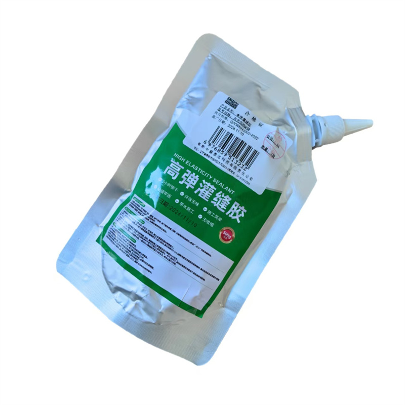 泰特达 高弹灌缝胶 灰色500g 袋高清大图