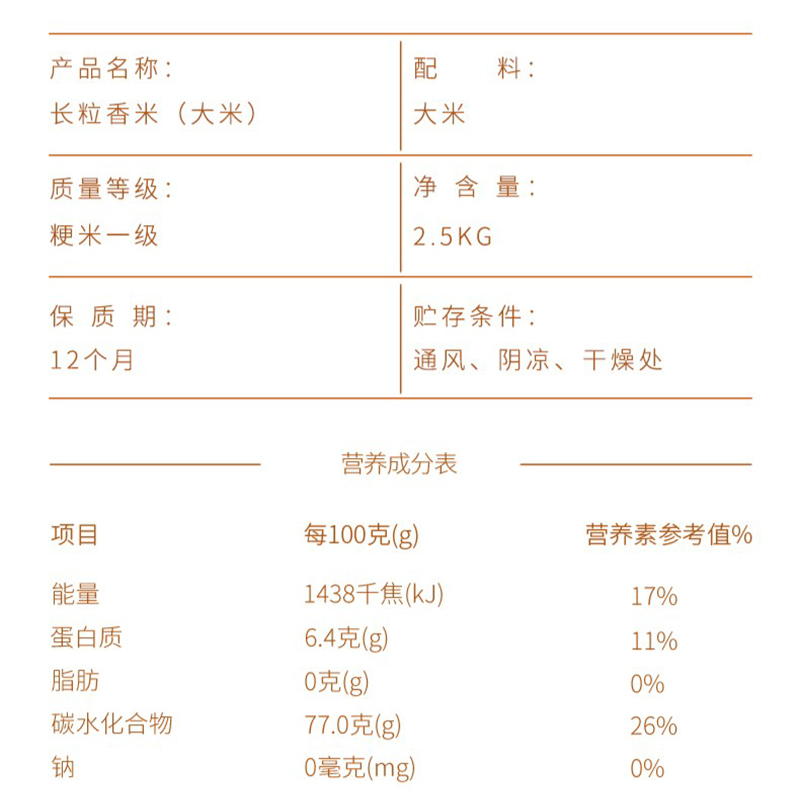 十月稻田东北虎 长粒香米2.5kg高清大图