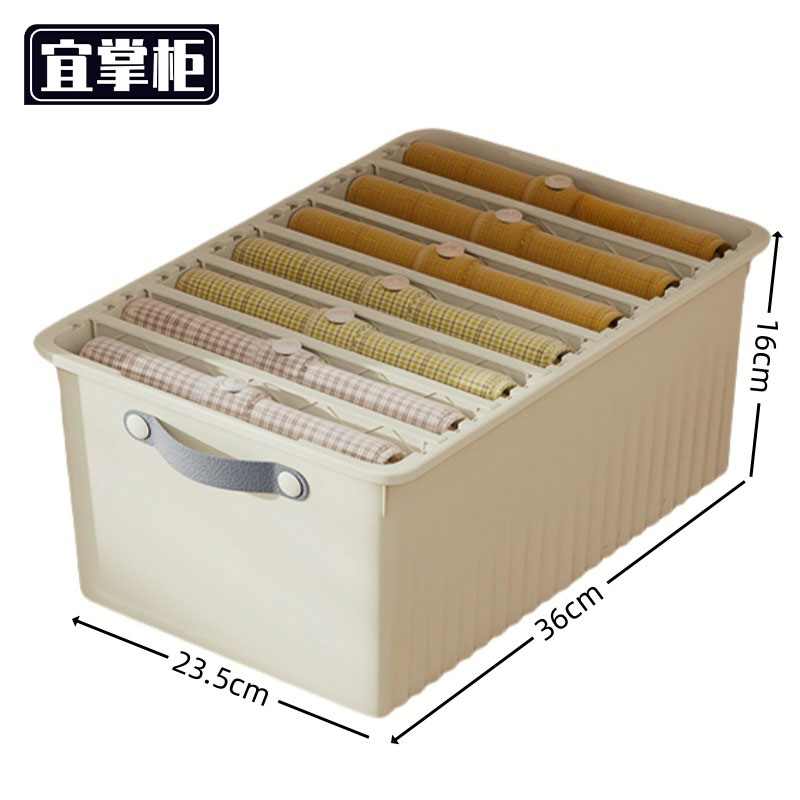 宜掌柜分层收纳盒高清大图