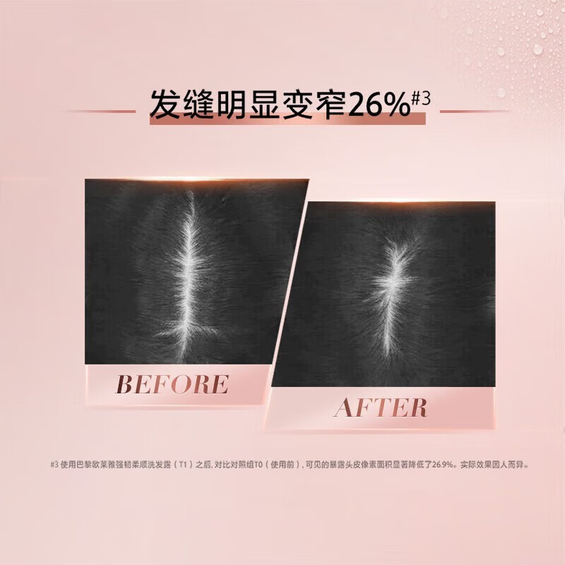 欧莱雅 强韧柔顺润发乳440ml+精油润养洗发水100ml*2