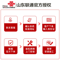 山东联通宽带设备押金专拍链接！需和宽带一起拍下单拍不发货