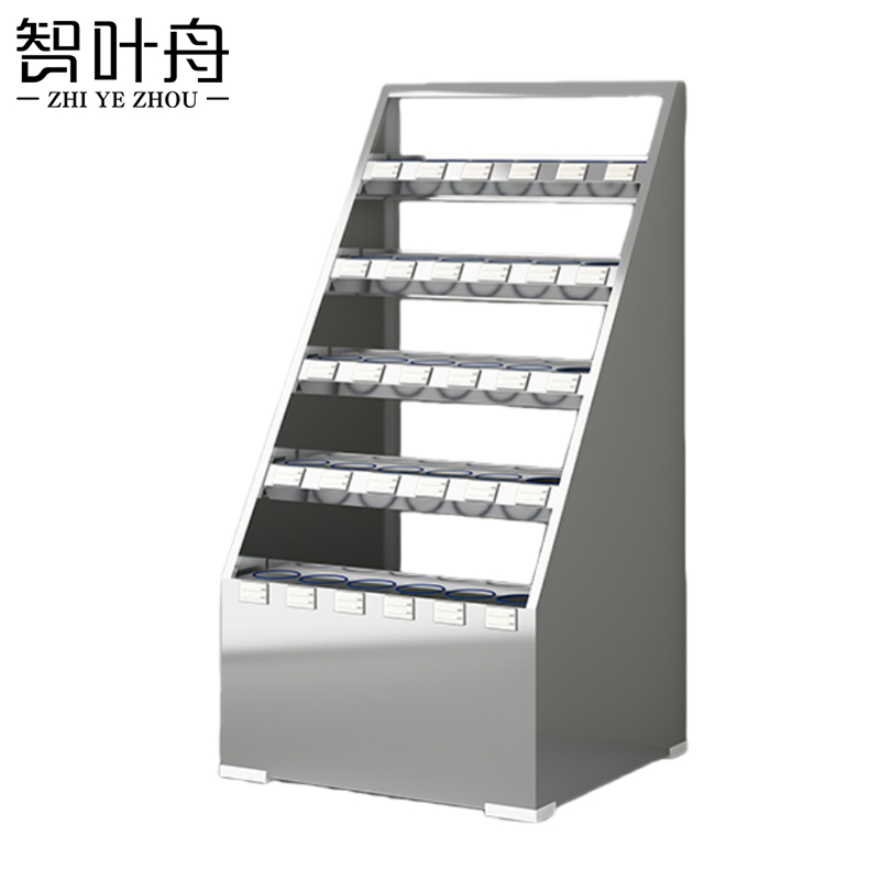 智叶舟水杯柜30位65*59*125cm台高清大图