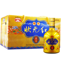 黄酒古越龙山绍兴花雕酒糯米酒 半干型加饭酒 状元红锦绣 500ml单瓶