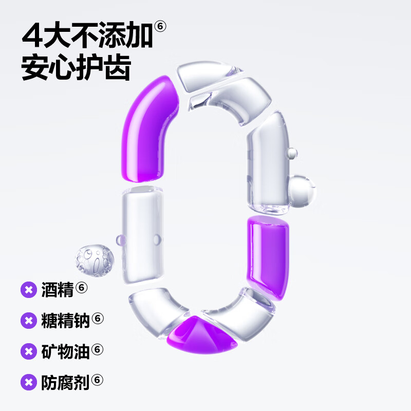 参半 oralshark SP-7深导白牙膏 益生菌洁净口腔去渍增白清新口气 雪山薄荷120g高清大图