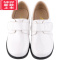 可莉允儿童皮鞋男生学院软底休闲礼仪演出模特T台走秀中小学生礼服白鞋运动休闲鞋