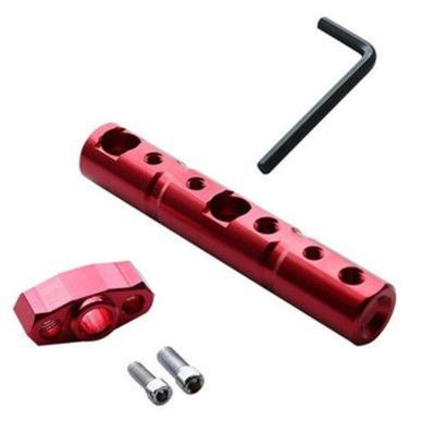 多功能扩展架 红色 电动车手机导航支架铝合金鬼火踏板车外卖骑手摩托车车载配件