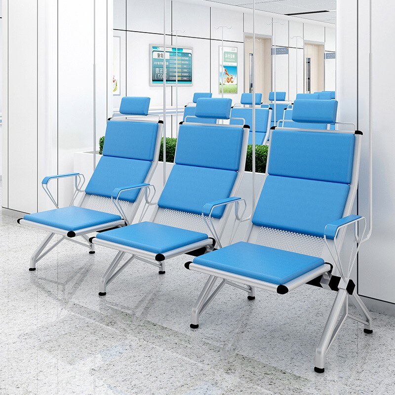 绵冠MIANGUAN机场椅候车椅医院候诊椅输液椅银行等候椅 三人位