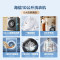 [官方自营]海信(Hisense)10公斤滚筒洗衣机大容量全自动净味除菌除螨率100%智能变频家用HG100DG12F