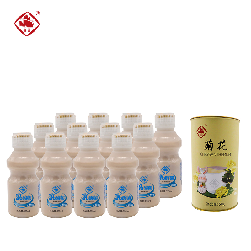 崟露桶装菊花桶装茶叶乳酸菌饮品礼盒七4070克盒高清大图