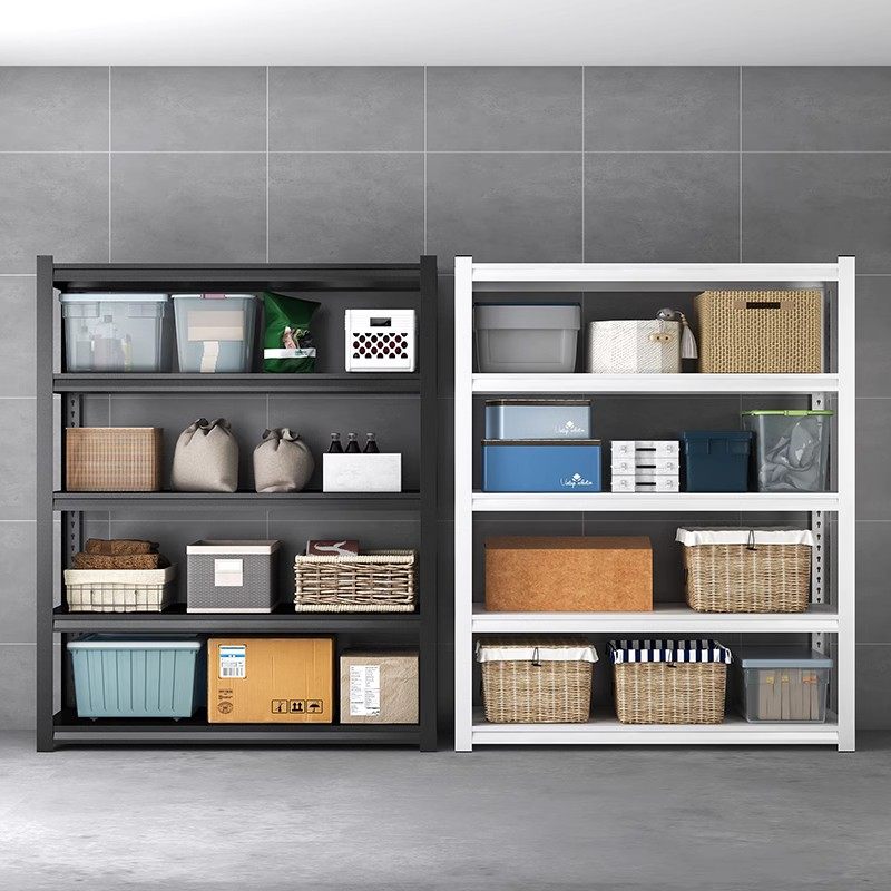 家用货架置物架多层落地客厅阳台收纳架厨房储物架杂物整理铁架子高清大图