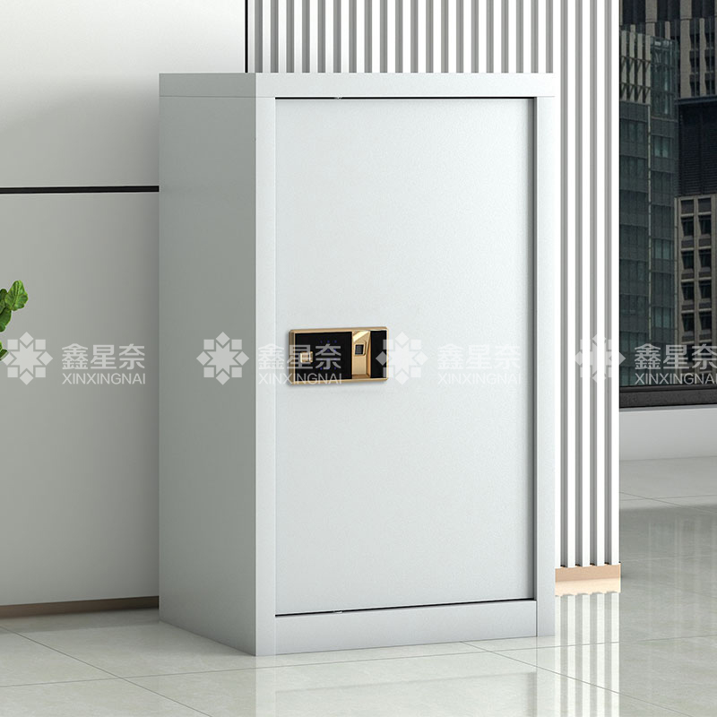 鑫星奈 XXN3110734 单门保密柜矮柜密码文件柜档案资料柜钢制 常规单门指纹锁
