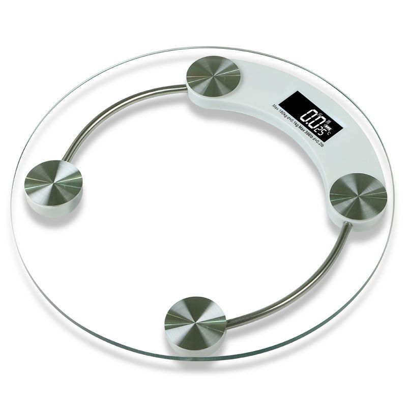 家用电子秤精准体重秤充电款成人减肥电池款可爱学生人体秤计重器樱花