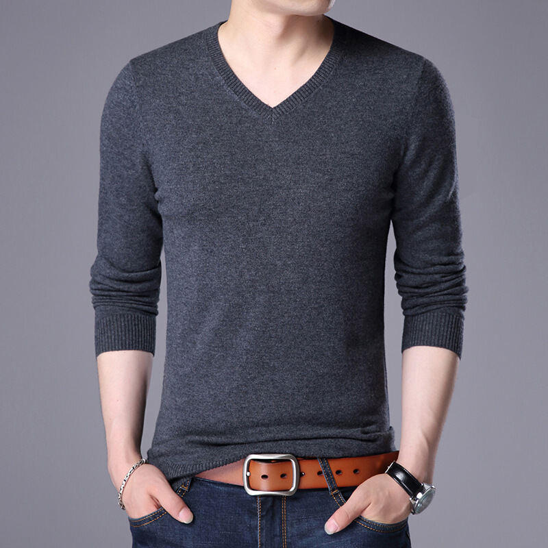 ao秋冬上新2021新款男士毛衣男时尚都市羊毛衫常规打底衫v领主要参数